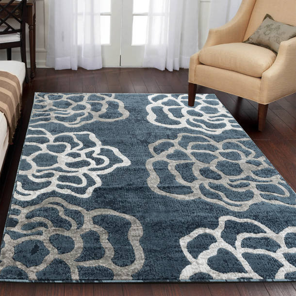 Ebern Designs Kimbrel Floral Rug & Reviews Wayfair